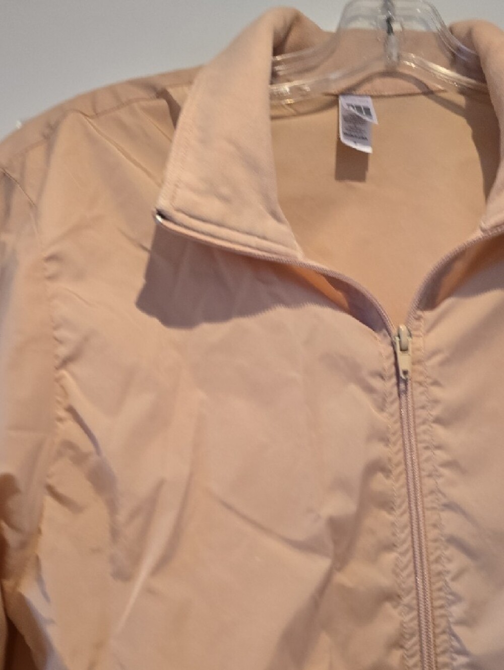 Standart American  Cream  Zip-Up Bomber Jacket S - Picture 5 of 8